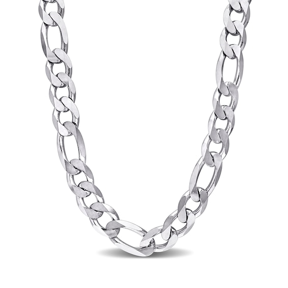 Men's 11.0mm Woven Chain Necklace in Two-Tone Stainless Steel - 24