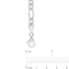 Thumbnail Image 3 of 5.5mm Figaro Chain Necklace in Sterling Silver - 24"