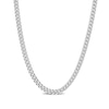 Thumbnail Image 1 of 4.4mm Curb Chain Necklace in Sterling Silver - 20&quot;