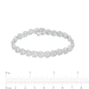 3.00 CT. T.W. Multi-Diamond Link Bracelet in 10K White Gold