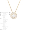 1.00 CT. T.W. Diamond Frame Pendant in 10K Gold