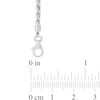 Thumbnail Image 4 of 2.2mm Rope Chain Necklace in Sterling Silver - 16&quot;