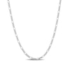 2.2mm Figaro Chain Necklace in Sterling Silver