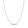 Thumbnail Image 1 of 2.2mm Figaro Chain Necklace in Sterling Silver - 20&quot;