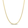 Thumbnail Image 0 of 2.0mm Herringbone Chain Necklace in Sterling Silver with Yellow Rhodium - 16"