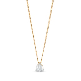 0.50 CT. Certified Canadian Diamond Solitaire Pendant in 14K Gold (I/I2)