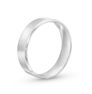 Men's 6.0mm Comfort Fit Wedding Band in Platinum