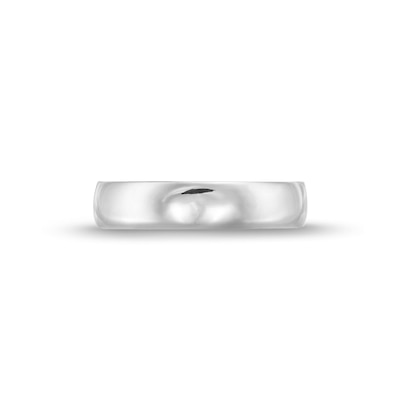 Men's 5.0mm Comfort Fit Wedding Band in Platinum