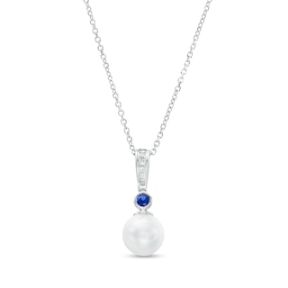 Raw Sapphire Drop Necklace – Charmed Coast