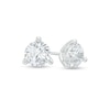 Thumbnail Image 1 of 2.00 CT. T.W. Certified Canadian Diamond Solitaire Stud Earrings in 14K White Gold (I/I2)