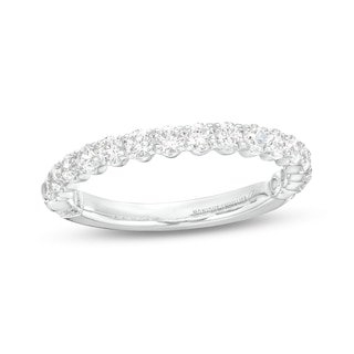 Monique Lhuillier Bliss 0.69 CT. T.W. Diamond Anniversary Band in 18K White Gold