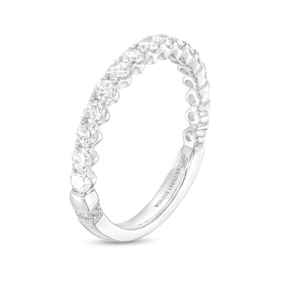 Monique Lhuillier Bliss 0.69 CT. T.W. Diamond Anniversary Band in 18K White Gold