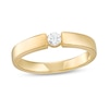 Thumbnail Image 0 of Men's 0.23 CT. Diamond Solitaire Wedding Band in 10K Gold