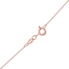 0.12 CT. T.W. Diamond Tilted Curly Heart Pendant in 10K Rose Gold