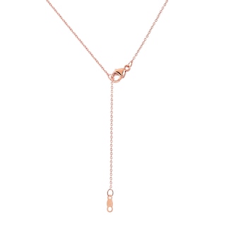 0.33 CT. T.W. Diamond Interlocked Two Halves of One Heart Pendant in 10K Rose Gold