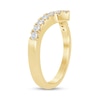 Thumbnail Image 1 of 0.23 CT. T.W. Diamond Chevron Anniversary Band in 10K Gold