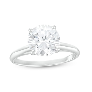 2.50 CT. Certified Lab-Created Diamond Solitaire Engagement Ring in 14K Gold (F/SI2