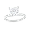 Thumbnail Image 0 of 2.50 CT. Certified Princess-Cut Lab-Created Diamond Solitaire Engagement Ring in 14K White Gold (F/SI2)