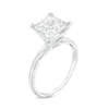 Thumbnail Image 2 of 2.50 CT. Certified Princess-Cut Lab-Created Diamond Solitaire Engagement Ring in 14K White Gold (F/SI2)