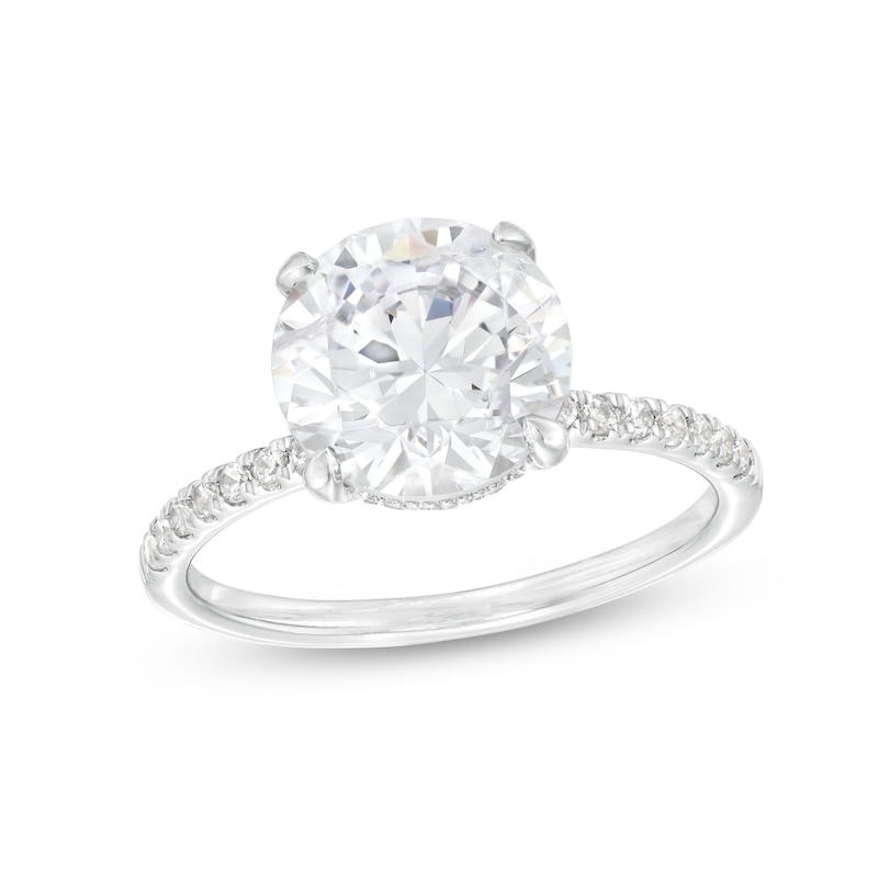 3.25 CT. T.W. Certified Lab-Created Diamond Engagement Ring in 14K Gold (F/SI2)|Peoples Jewellers