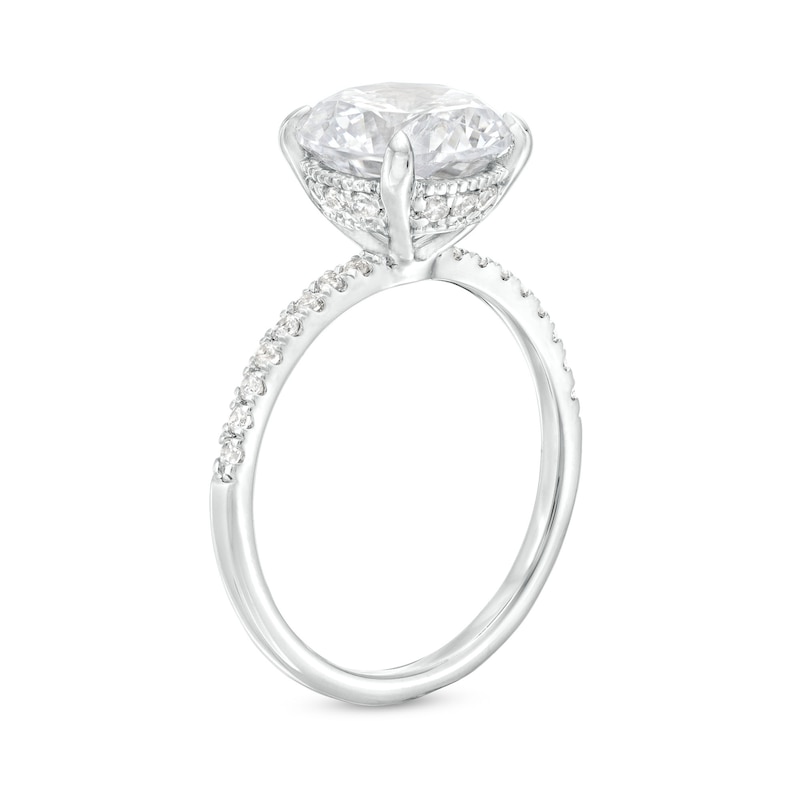 3.25 CT. T.W. Certified Lab-Created Diamond Engagement Ring in 14K Gold (F/SI2)|Peoples Jewellers