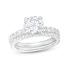 Thumbnail Image 0 of 3.00 CT. T.W. Certified Lab-Created Diamond Bridal Set in 14K White Gold (F/SI2)
