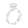 Thumbnail Image 2 of 3.00 CT. T.W. Certified Lab-Created Diamond Bridal Set in 14K White Gold (F/SI2)