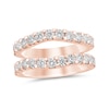 Thumbnail Image 1 of 1.45 CT. T.W. Certified Lab-Created Diamond Contour Solitaire Enhancer in 14K Rose Gold (F/VS2)