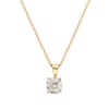 Thumbnail Image 0 of 0.18 CT. Diamond Solitaire Pendant in 10K Gold (I/I3)