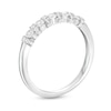 Thumbnail Image 2 of 0.50 CT. T.W. Diamond Alternating Anniversary Band in 10K White Gold