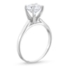 Thumbnail Image 3 of 1.45 CT. Diamond Solitaire Tapered Shank Engagement Ring in Platinum (I/I2)