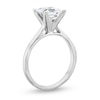 Thumbnail Image 3 of 1.45 CT. Princess-Cut Diamond Solitaire Engagement Ring in Platinum (I/I2)