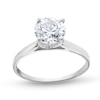 Thumbnail Image 0 of 1.95 CT. Diamond Solitaire Tapered Shank Engagement Ring in Platinum (I/I2)