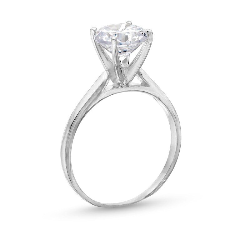 1.95 CT. Diamond Solitaire Tapered Shank Engagement Ring in Platinum (I/I2)