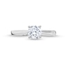 Thumbnail Image 3 of 1.95 CT. Diamond Solitaire Tapered Shank Engagement Ring in Platinum (I/I2)