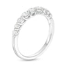 Thumbnail Image 2 of 0.50 CT. T.W. Certified Diamond Graduated Nine Stone Anniversary Band in 18K White Gold (F/I1)