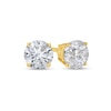 Thumbnail Image 1 of 0.80 CT. T.W. Diamond Solitaire Stud Earrings in 10K Gold (I/I3)