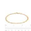 Thumbnail Image 3 of Men's 4.2mm Mariner Chain Bracelet in Solid 10K Gold - 8.25"