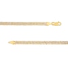 Thumbnail Image 2 of Men's 3.8mm Curb Chain Necklace in Hollow 18K Gold - 22"