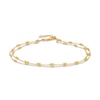 Thumbnail Image 0 of Brilliance Bead Double Strand Anklet in 10K Gold - 10"