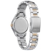 Thumbnail Image 1 of Ladies’ Citizen Eco-Drive® Crystal Accent Two-Tone IP Watch with Silver-Tone Dial (Model: FE1146-71A)