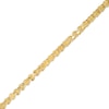 Heart Cutout Link Bracelet in 10K Gold - 7.25"