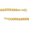 Thumbnail Image 3 of Polished Bead Bracelet in 18K Gold - 7.25&quot;