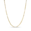 Heart Cutout Link Necklace in 10K Gold - 18"