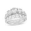 Thumbnail Image 0 of 2.95 CT. T.W. Diamond Past Present Future® Bridal Set in 14K White Gold (I/I2)