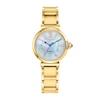 Thumbnail Image 0 of Ladies' Citizen Eco-Drive® L Mae Diamond Accent Gold-Tone Watch with Mother-of-Pearl Dial (Model: EM1062-57D)