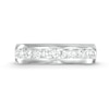 Men's 1.00 CT. T.W. Certified Lab-Created Diamond Ten Stone Wedding Band in 14K White Gold (F/SI2)