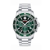 Men's Movado Series 800 Chronograph Watch with Green Dial (Model: 2600179)