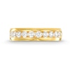 Thumbnail Image 3 of Men’s 1.00 CT. T.W. Certified Lab-Created Diamond Ten Stone Wedding Band in 14K Gold (F/SI2)