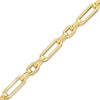 Thumbnail Image 0 of Italian Gold 1.5mm Figaro Chain Bracelet in 18K Gold - 7.25"